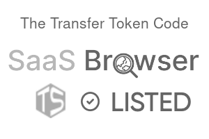 The Transfer Token Code - SaaS Browser Verified Badge