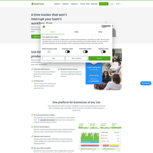 DeskTime Screenshot