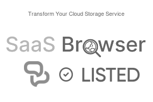 Transform Your Cloud Storage Service - SaaS Browser Verified Badge