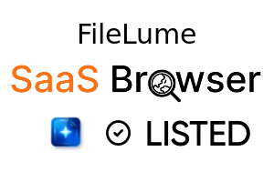 FileLume - SaaS Browser Verified Badge