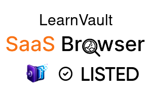 LearnVault - SaaS Browser Verified Badge