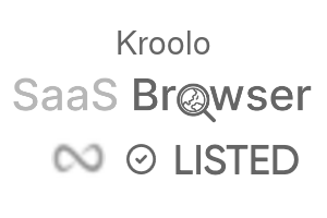 Kroolo - SaaS Browser Verified Badge