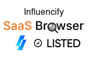 Influencify - SaaS Browser Verified Badge
