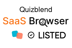 Quizblend - SaaS Browser Verified Badge