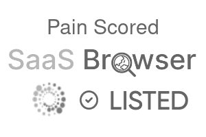Pain Scored - SaaS Browser Verified Badge
