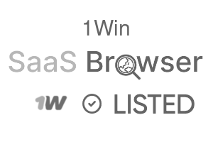 1Win - SaaS Browser Verified Badge