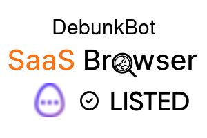 DebunkBot - SaaS Browser Verified Badge