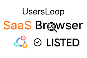 UsersLoop - SaaS Browser Verified Badge