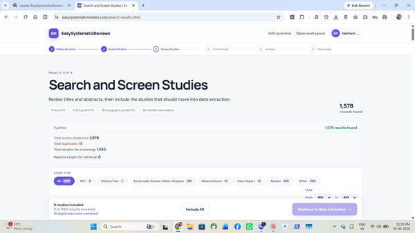 EasySystematicReviews Screenshot 7