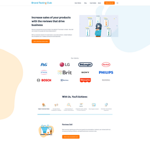 Brand Testing Club Screenshot