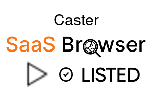 Caster - SaaS Browser Verified Badge