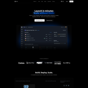 Nhost Screenshot