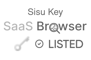 Sisu Key - SaaS Browser Verified Badge