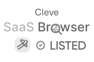 Cleve - SaaS Browser Verified Badge