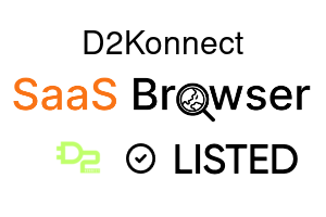 D2Konnect - SaaS Browser Verified Badge