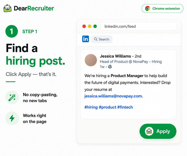 DearRecruiter Screenshot 1