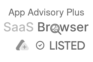 App Advisory Plus - SaaS Browser Verified Badge