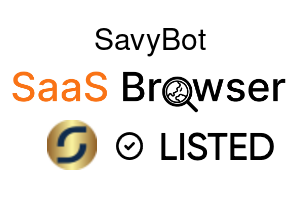 SavyBot - SaaS Browser Verified Badge