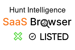 Hunt Intelligence - SaaS Browser Verified Badge