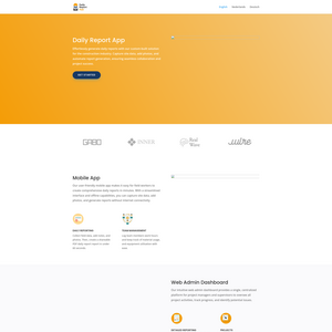 Daily Report App Screenshot