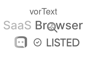 vorText - SaaS Browser Verified Badge