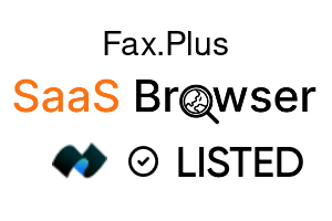 Fax.Plus - SaaS Browser Verified Badge
