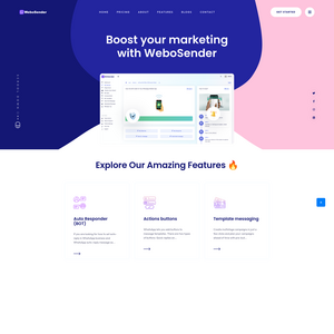 WeboSender Screenshot