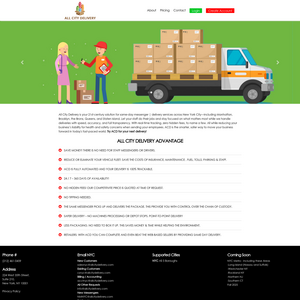 All City Delivery Screenshot