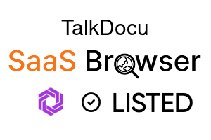 talkdocu.com - SaaS Browser Verified Badge