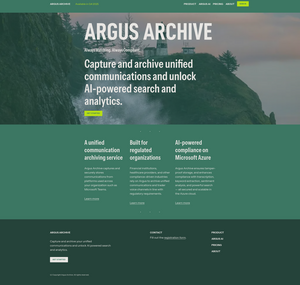 Argus Archive Screenshot