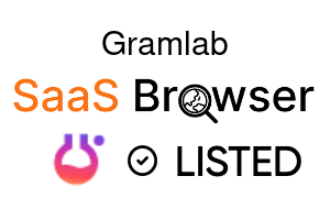 Gramlab - SaaS Browser Verified Badge