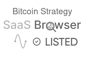 Bitcoin Strategy - SaaS Browser Verified Badge