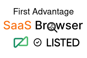 First Advantage - SaaS Browser Verified Badge