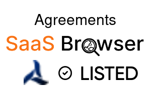 Agreements - SaaS Browser Verified Badge