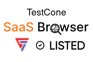 TestCone - SaaS Browser Verified Badge