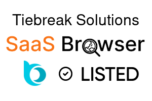 Tiebreak Solutions - SaaS Browser Verified Badge
