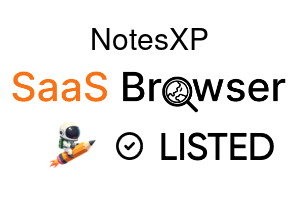 NotesXP - SaaS Browser Verified Badge