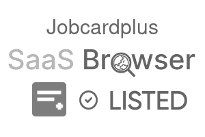 Jobcardplus - SaaS Browser Verified Badge