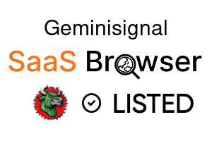 Geminisignal - SaaS Browser Verified Badge