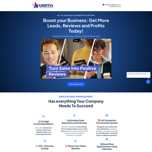 Griffin Web Management Screenshot