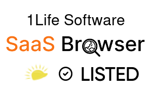 1Life Software - SaaS Browser Verified Badge