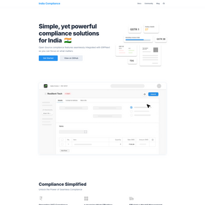 India Compliance Screenshot
