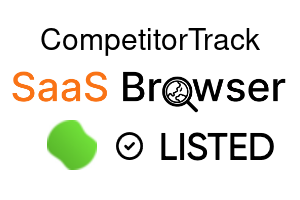 CompetitorTrack - SaaS Browser Verified Badge