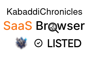 KabaddiChronicles - SaaS Browser Verified Badge