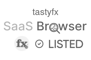 tastyfx - SaaS Browser Verified Badge