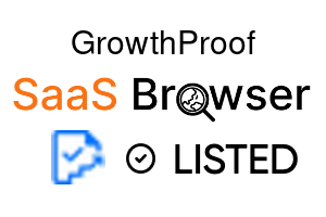 GrowthProof - SaaS Browser Verified Badge