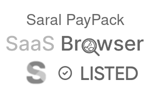 Saral PayPack - SaaS Browser Verified Badge