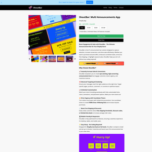 ShoutBar Screenshot