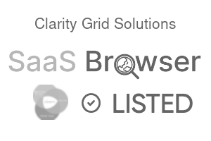 Clarity Grid Solutions - SaaS Browser Verified Badge