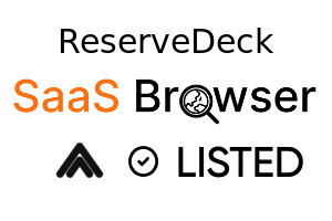ReserveDeck - SaaS Browser Verified Badge